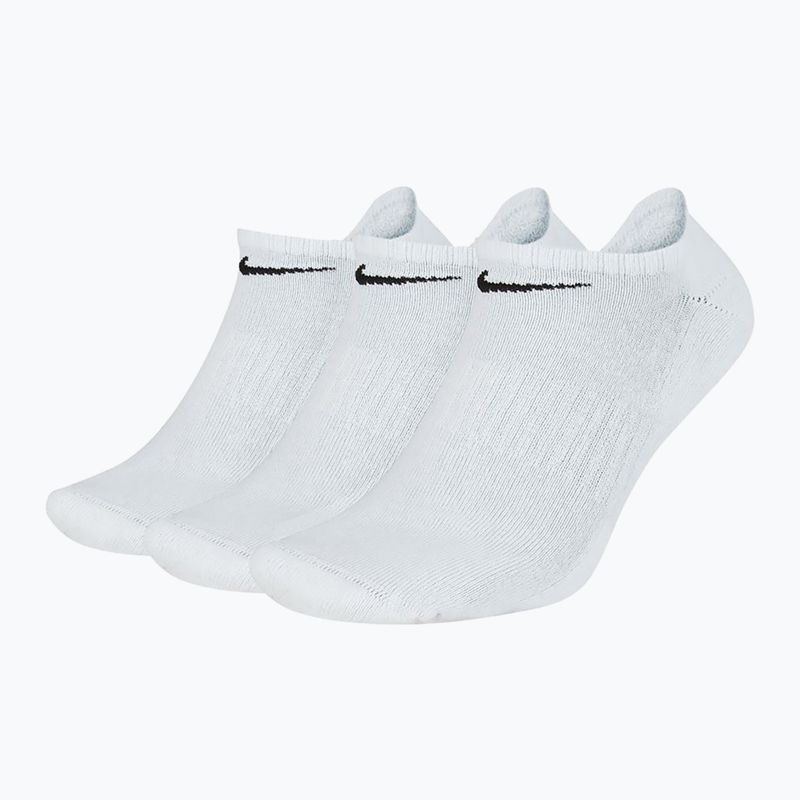 Nike Everyday Cushioned Trainingssocken 3 Paar weiß/schwarz
