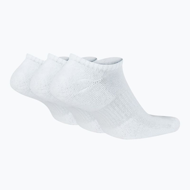 Nike Everyday Cushioned Trainingssocken 3 Paar weiß/schwarz 2