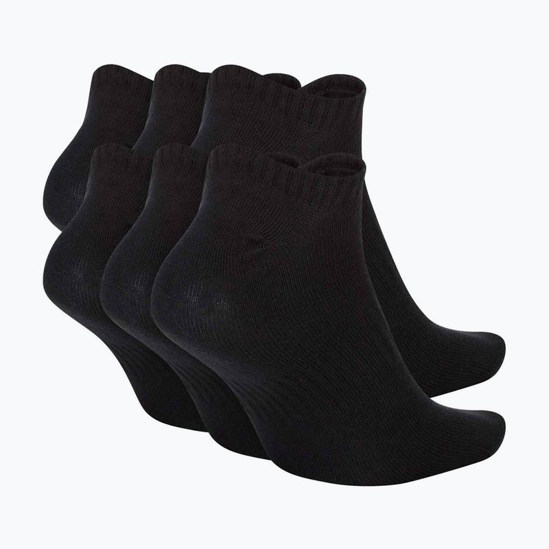 Socken Nike Everyday Lightweight No Show 6 Paar black/white 2