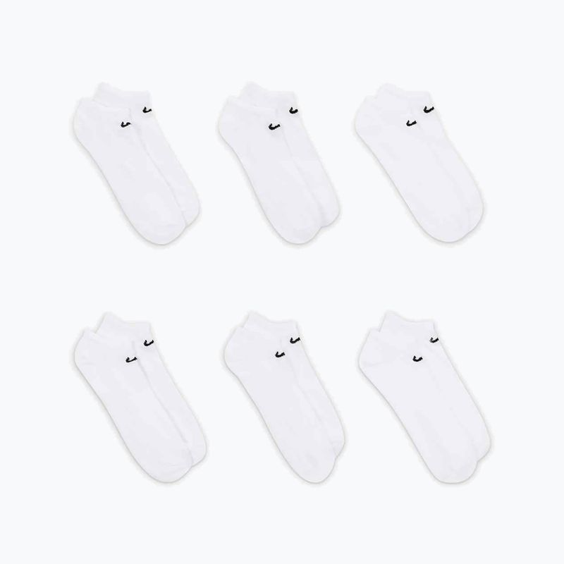 Socken Nike Everyday Lightweight No Show 6 Paar white/black 4