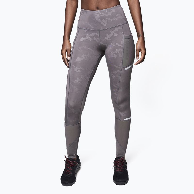 Damen Trainingsleggings STRONG ID grau Z1B01168