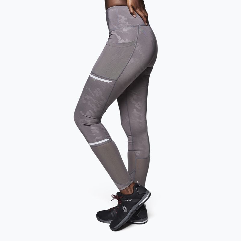 Damen Trainingsleggings STRONG ID grau Z1B01168 2