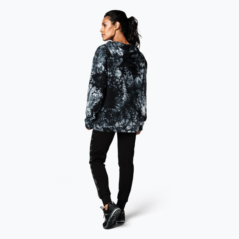 Damen STRONG ID Tie-Dye Pullover Hoodie schwarz Z2T00490