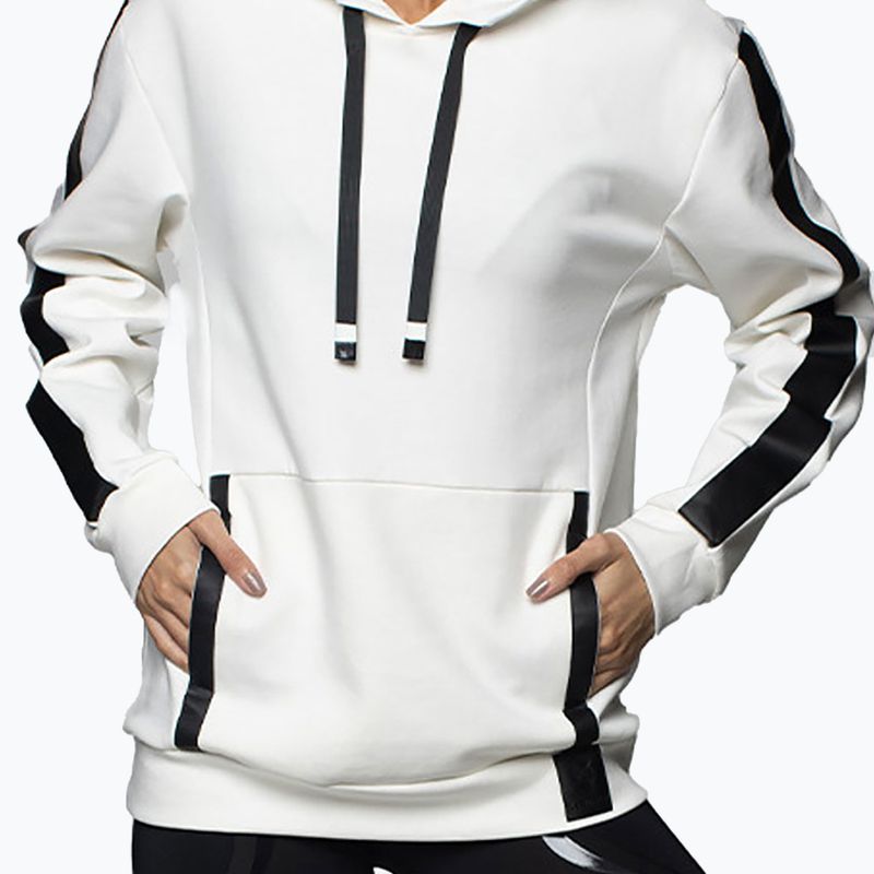 STRONG ID Damen-Kapuzenpullover weiß Z2T00491 4