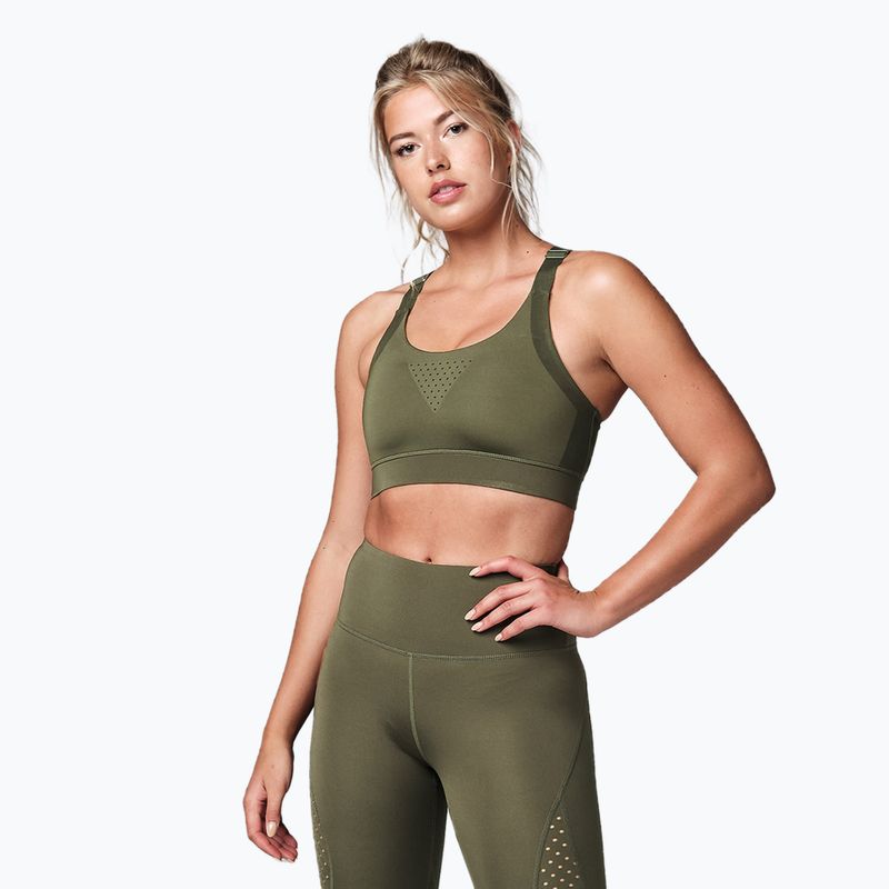Damen Trainings-BH STRONG ID Active grün Z1T02509 2