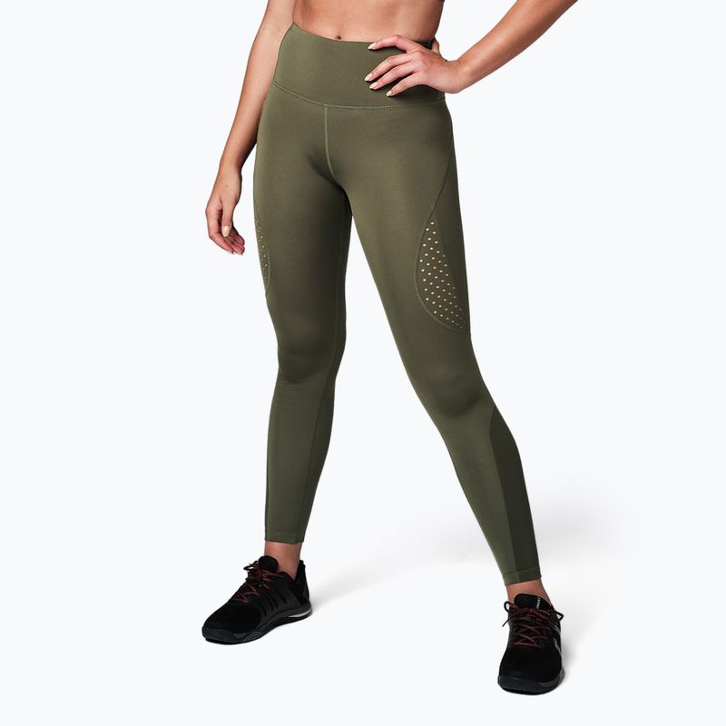 Damen Trainingsleggings STRONG ID Performance grün Z1B01250 2