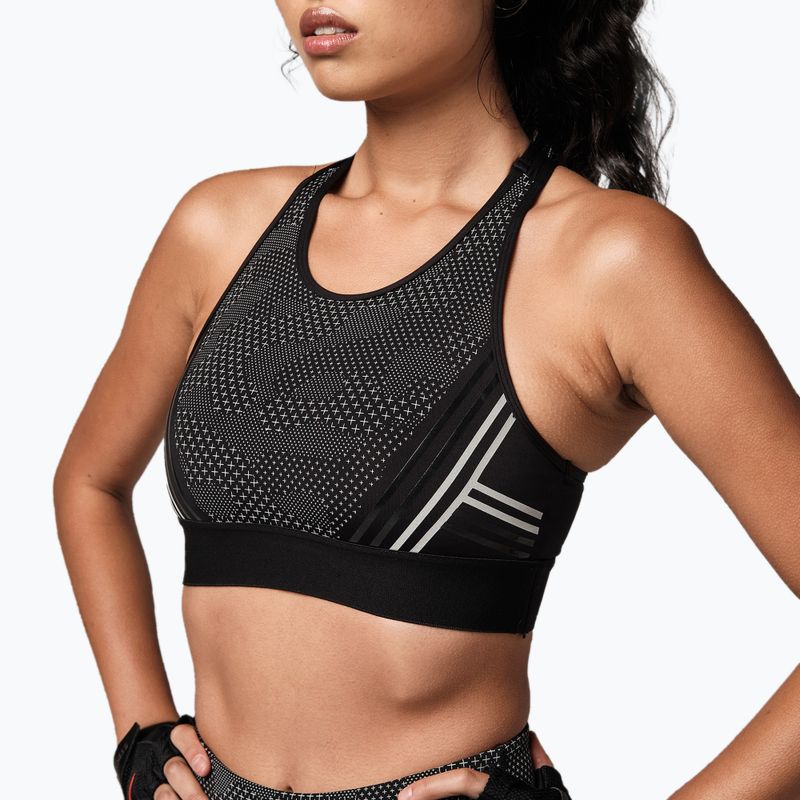 Damen Trainings-BH STRONG ID Make The Cut schwarz-grau Z1T02692