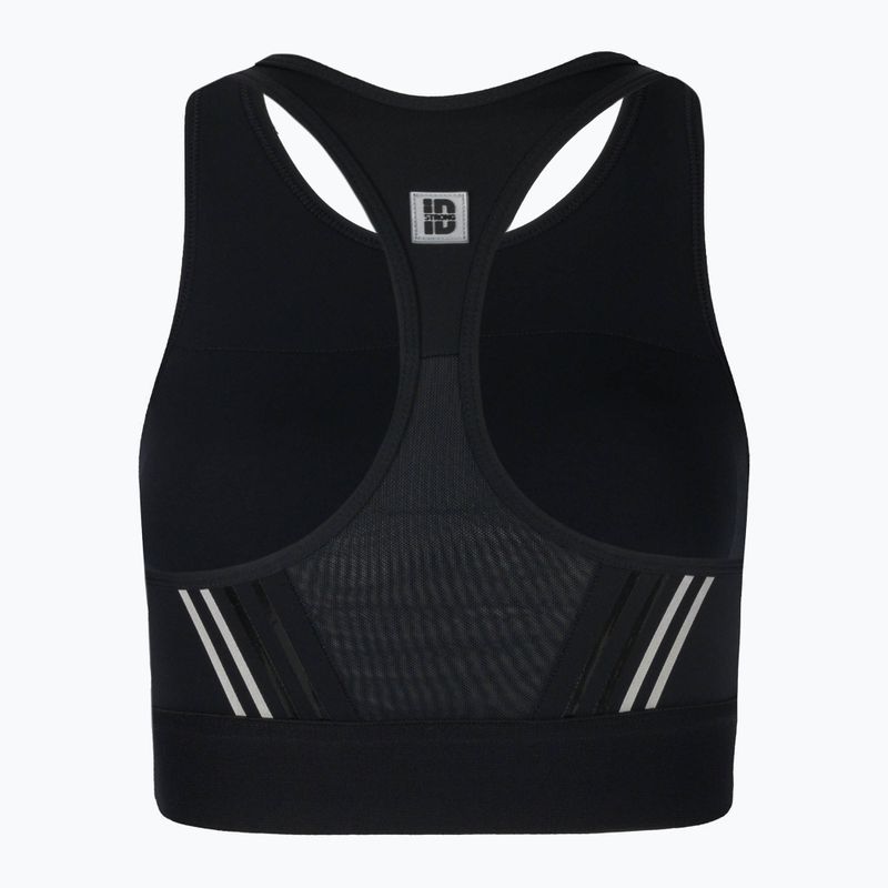 Damen Trainings-BH STRONG ID Make The Cut schwarz-grau Z1T02692