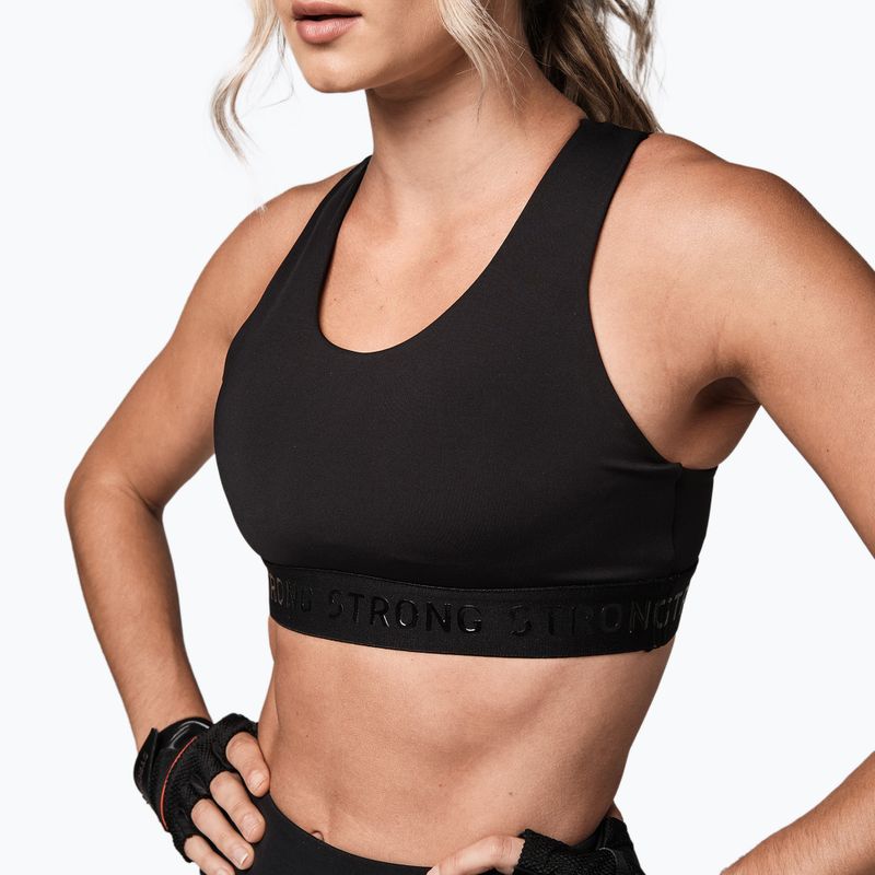 Damen Trainings-BH STRONG ID Essential Sports schwarz Z1T02694