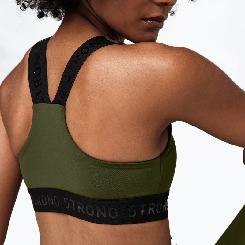 Damen Trainings-BH STRONG ID Essential Sports grün Z1T02695