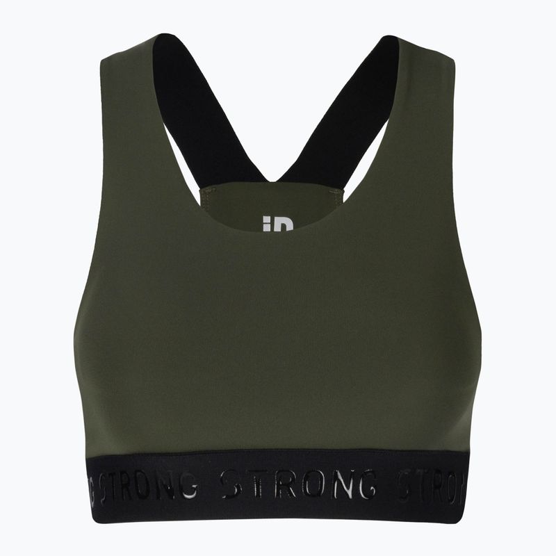 Damen Trainings-BH STRONG ID Essential Sports grün Z1T02695
