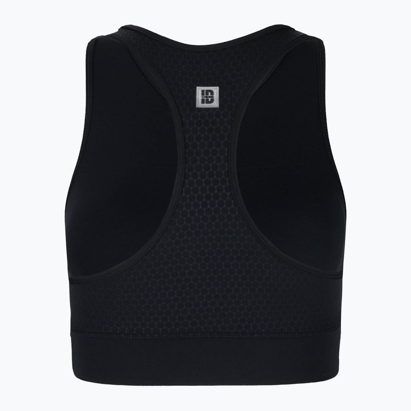 Damen Trainings-BH STRONG ID Make The Cut-Out schwarz Z1T02555