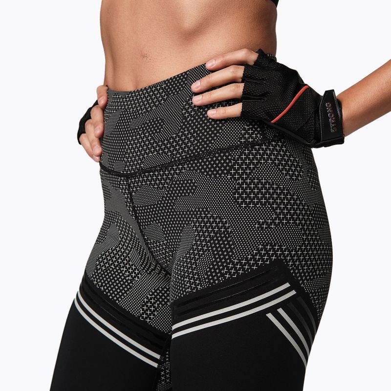 Damen-Leggings STRONG ID Performance schwarz-grau Z1B01337 5