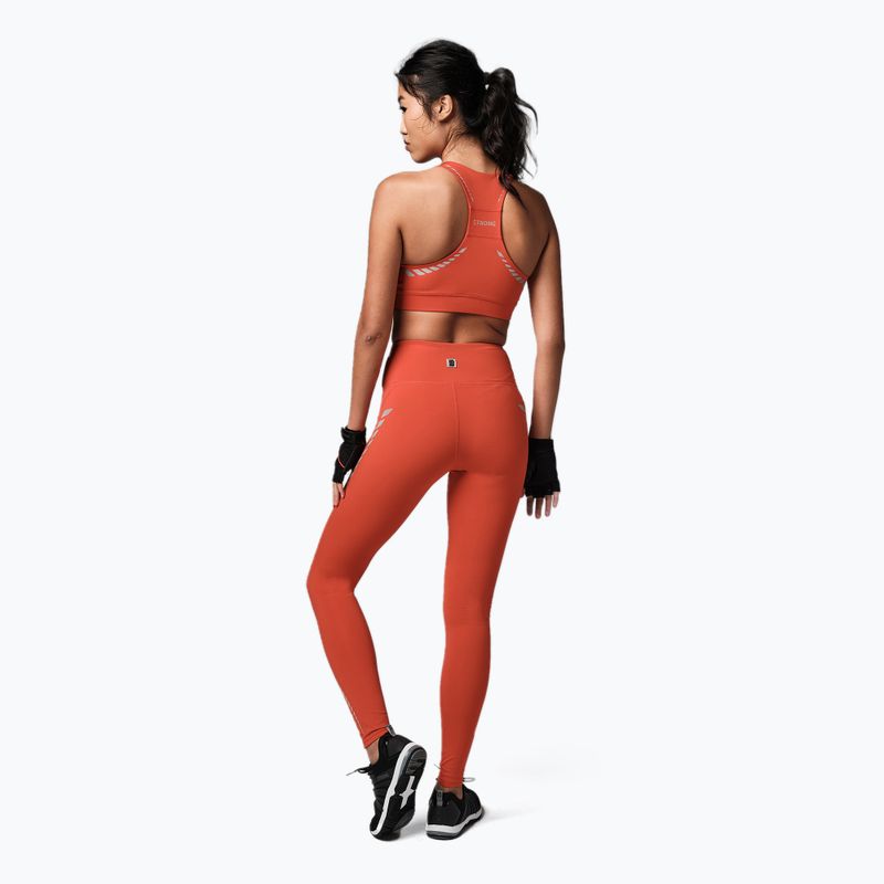 Damen Trainingsleggings STRONG ID orange Z1B01261