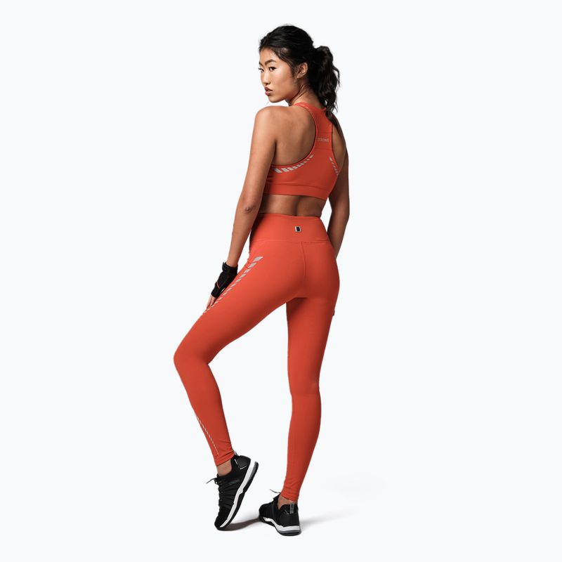 Damen Trainingsleggings STRONG ID orange Z1B01261