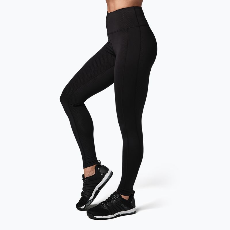 Damen-Leggings STRONG ID Go For Bold schwarz Z1B01265 2