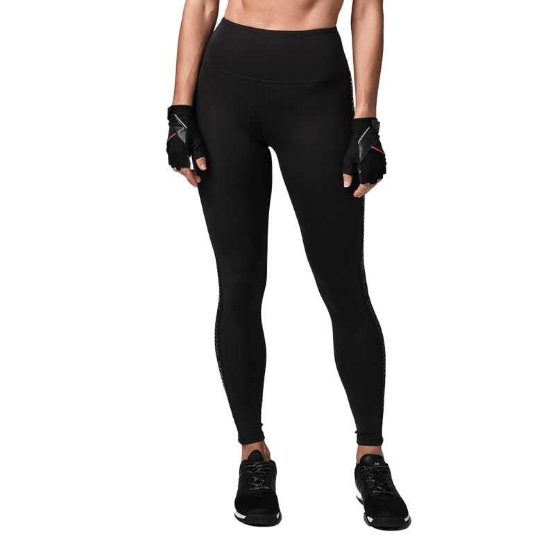 Damen-Leggings STRONG ID Essential schwarz Z1B01339