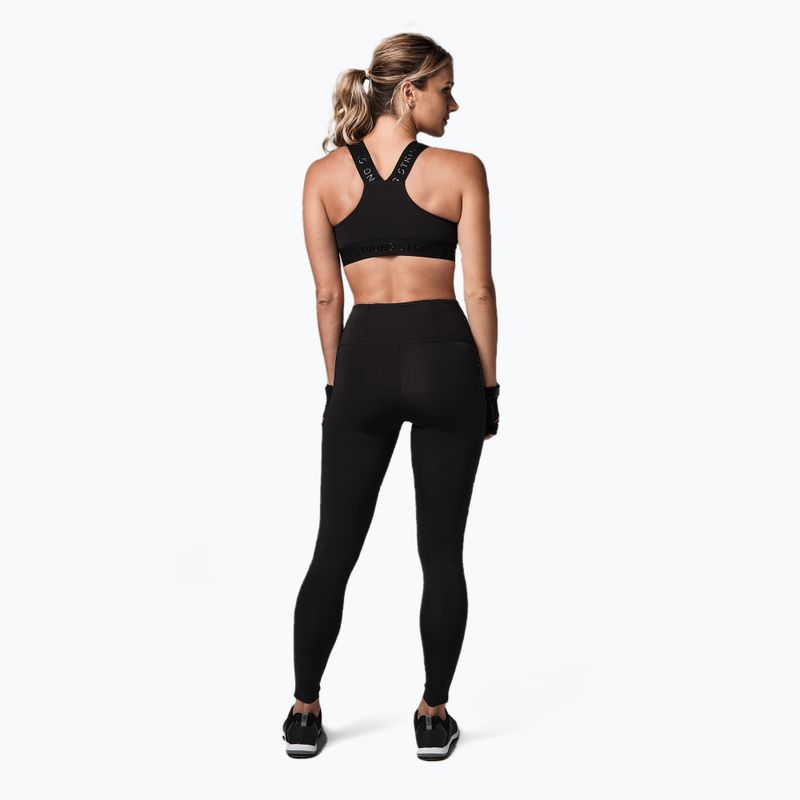 Damen-Leggings STRONG ID Essential schwarz Z1B01339