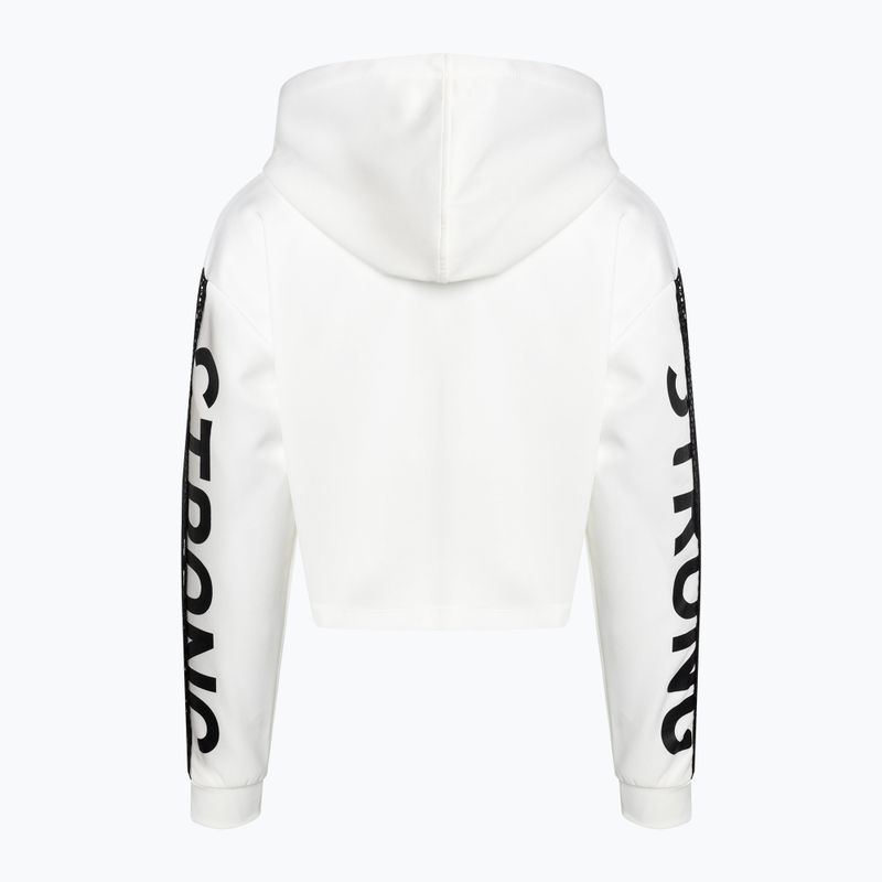 Women's STRONG ID Branded Crop Sweatshirt weiß Z1T02502 7