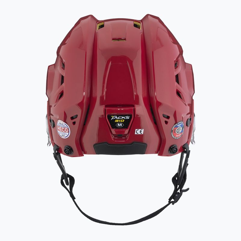 CCM Tacks 310 Eishockeyhelm rot 4
