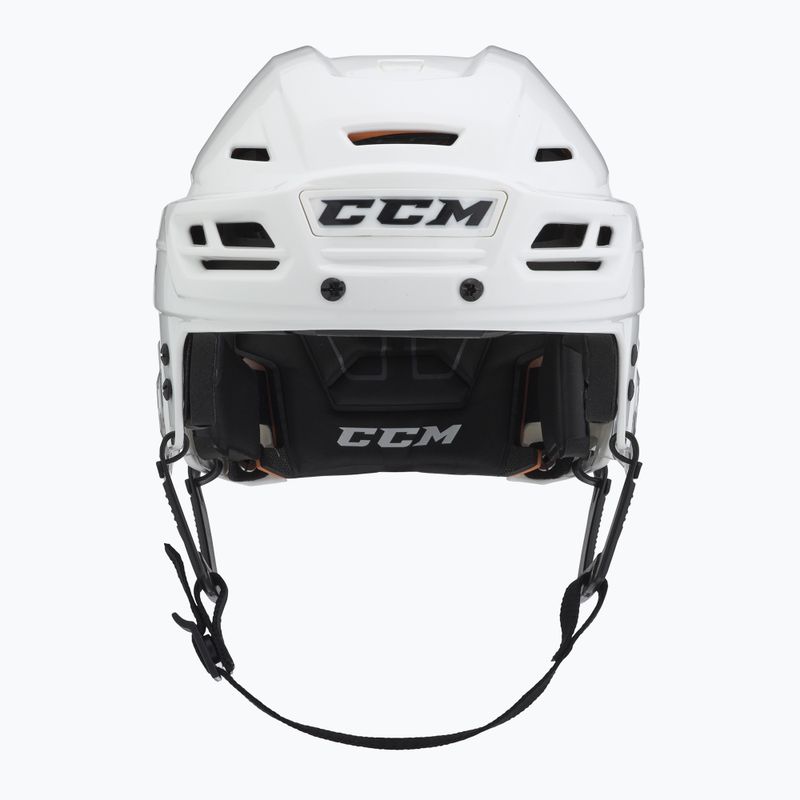 CCM Tacks 710 weißer Eishockeyhelm 2