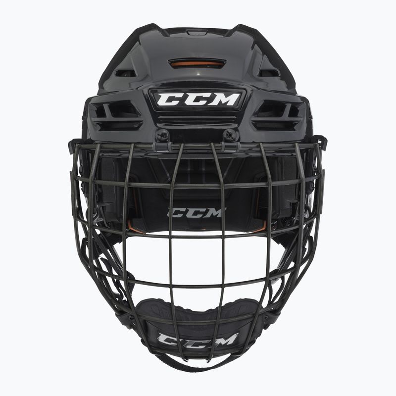 CCM Tacks 710 Combo Hockeyhelm schwarz 2