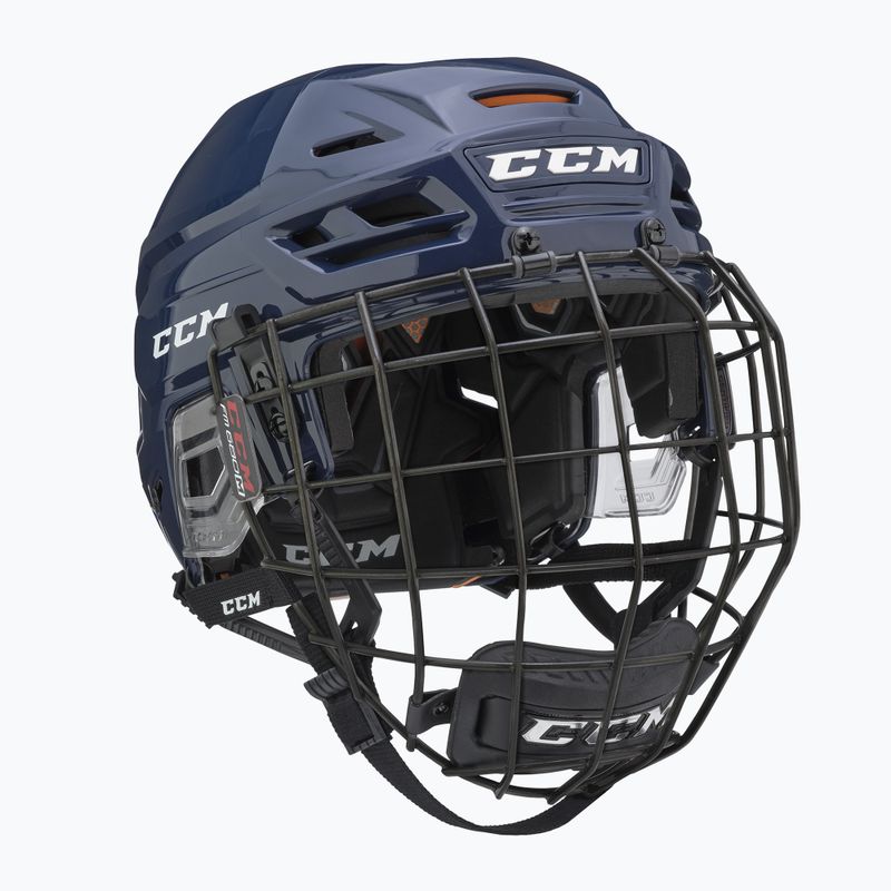 CCM Tacks 710 Combo Hockey Helm navy