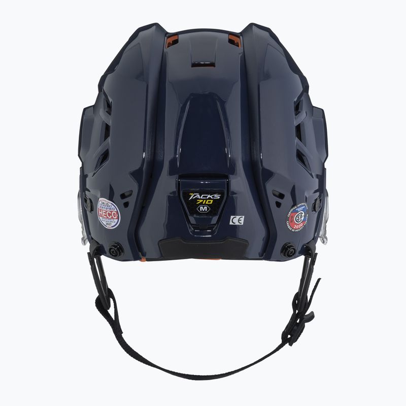 CCM Tacks 710 Combo Hockey Helm navy 4