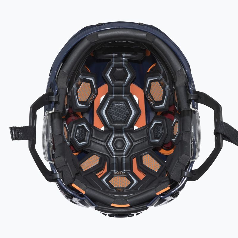 CCM Tacks 710 Combo Hockey Helm navy 5