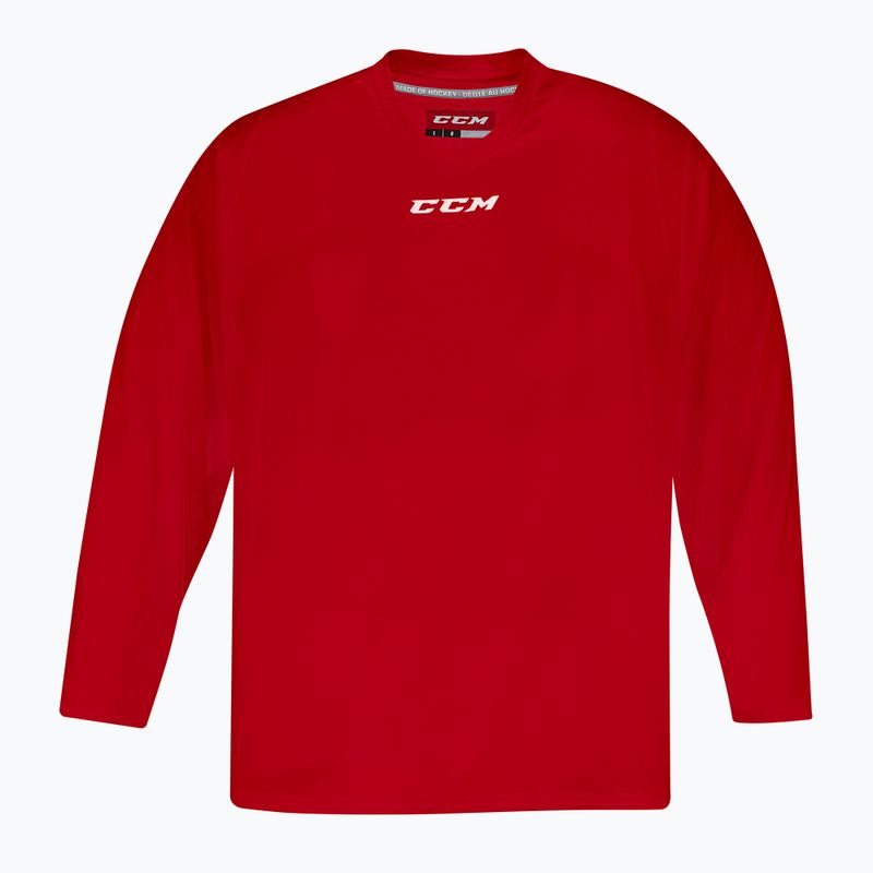 Herren-Hockey-Langarmtrikot CCM 5000 SR rot    Neu
