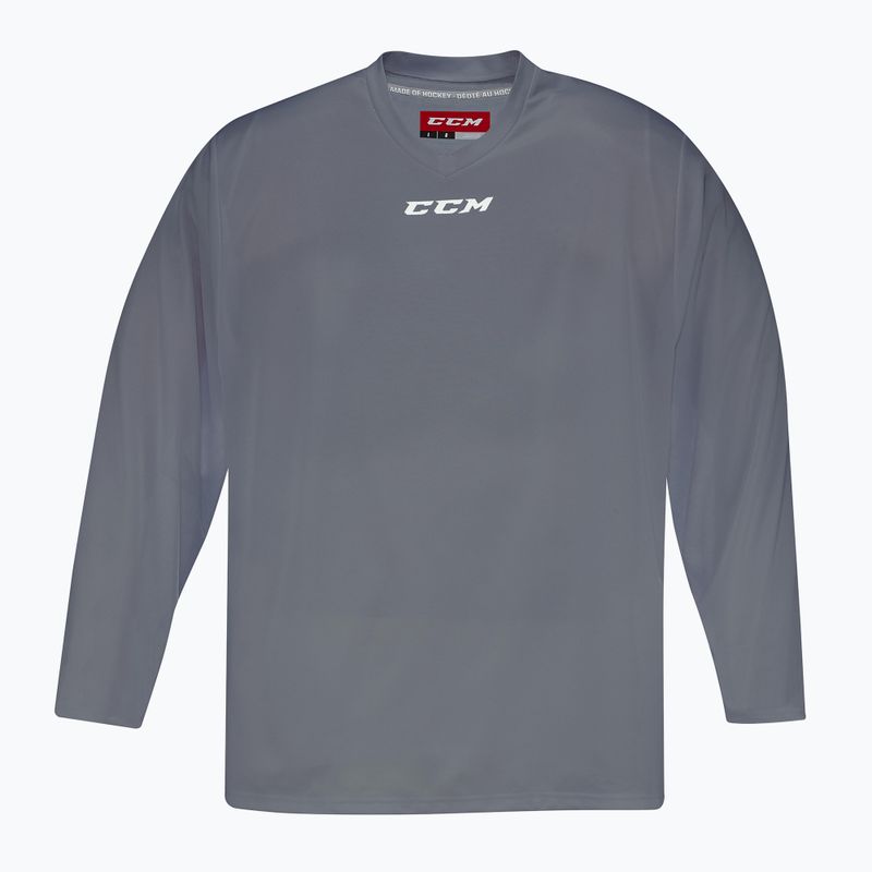 Herren-Hockey-Langarmtrikot CCM 5000 INT grau
