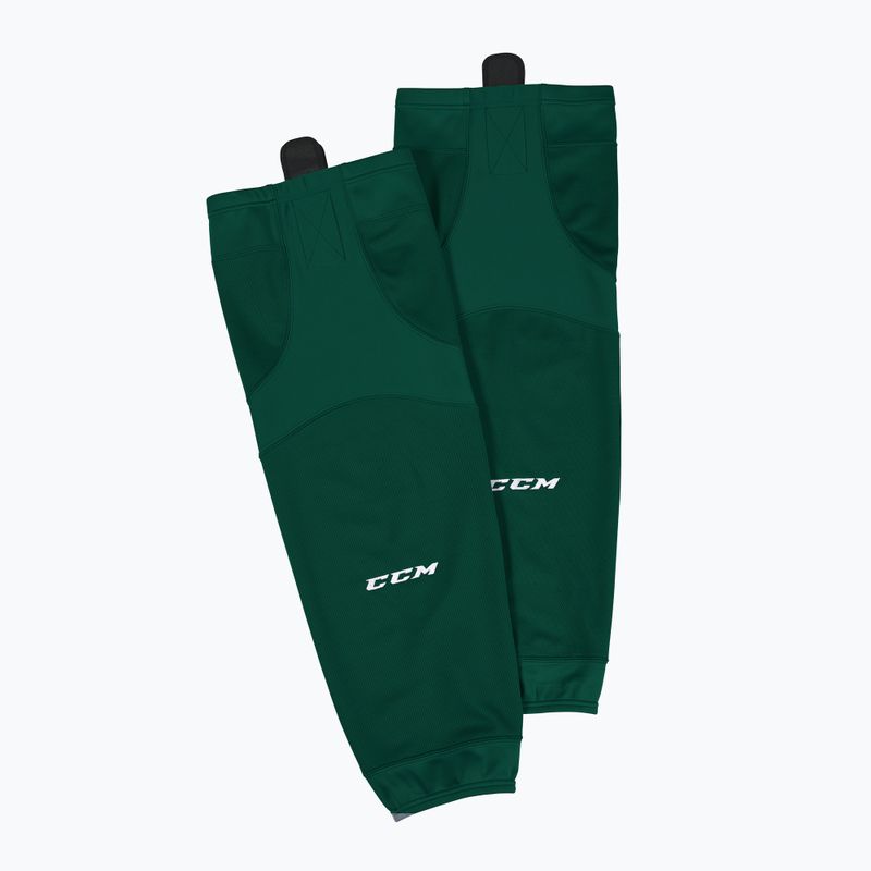 Kinder-Hockey-Leggings CCM SX6000 JR dunkelgrün