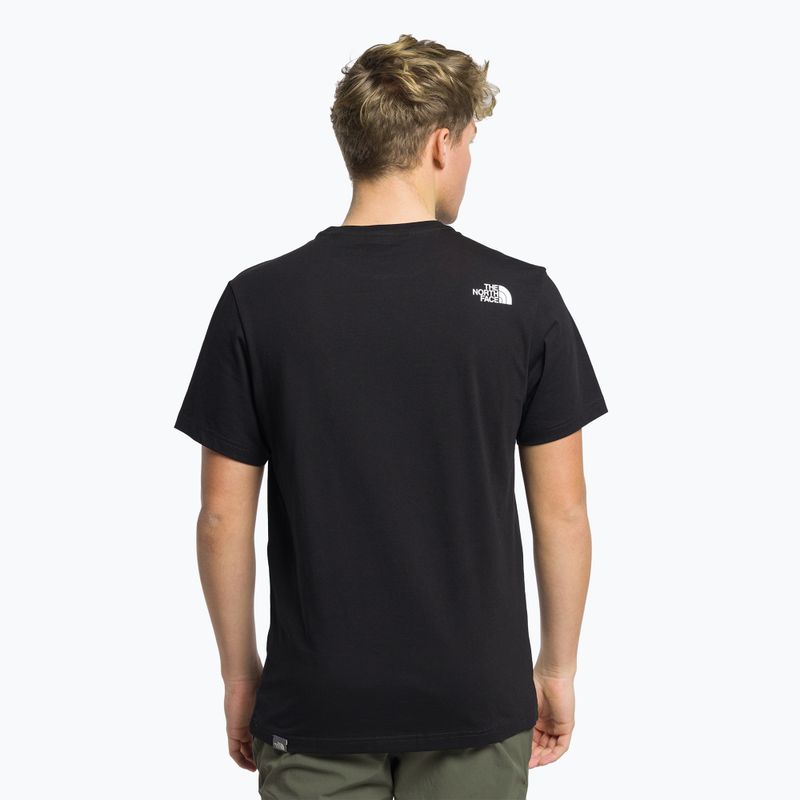 Herren-Trekking-T-Shirt The North Face Easy schwarz NF0A2TX3JK31 4