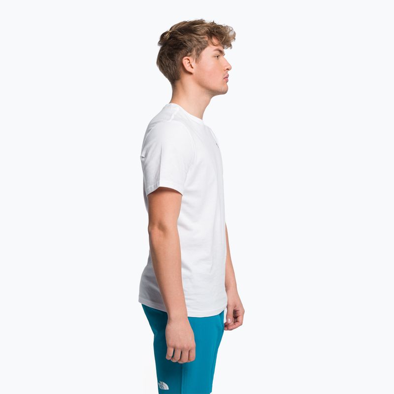 The North Face Redbox Herren-Trekking-T-Shirt weiß NF0A2TX2FN41 3