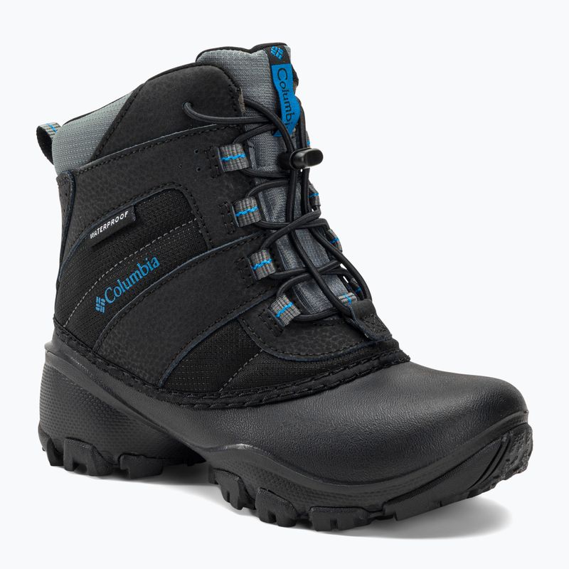 Columbia Rope Tow III WP Boy Kinderschneestiefel schwarz/dunkler Kompass