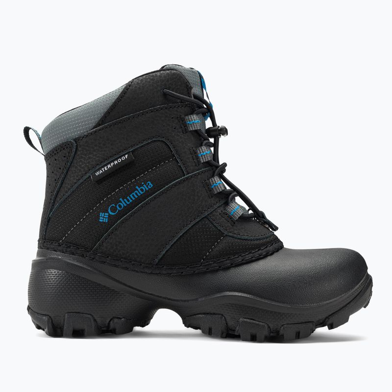 Columbia Rope Tow III WP Boy Kinderschneestiefel schwarz/dunkler Kompass 2