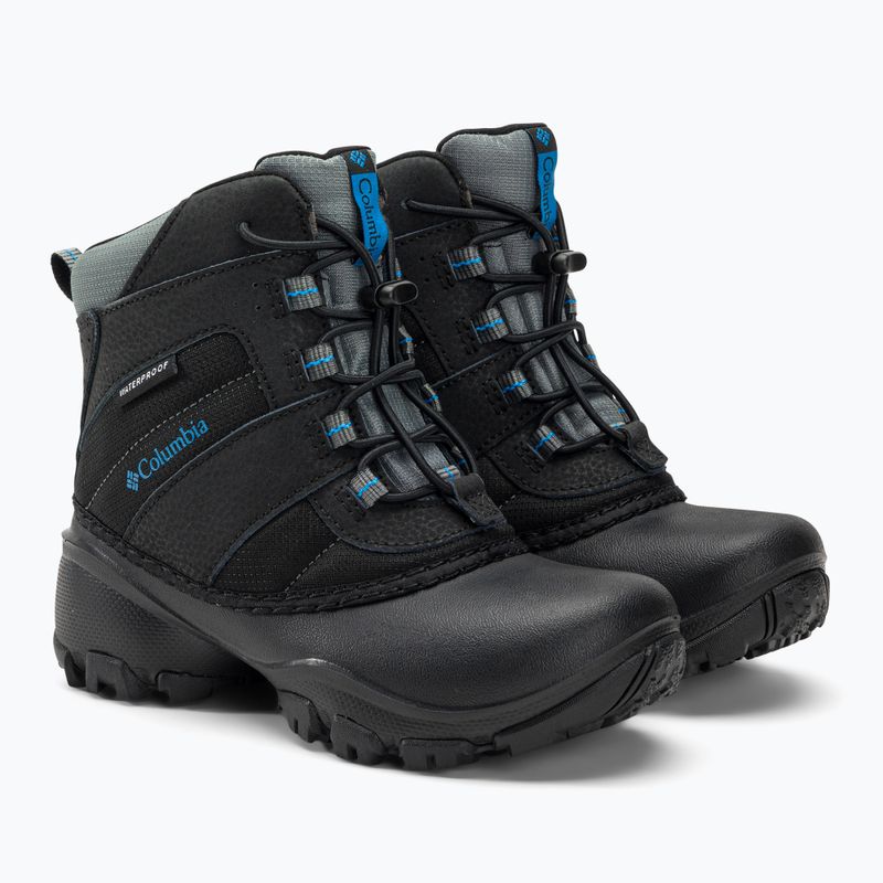 Columbia Rope Tow III WP Boy Kinderschneestiefel schwarz/dunkler Kompass 4