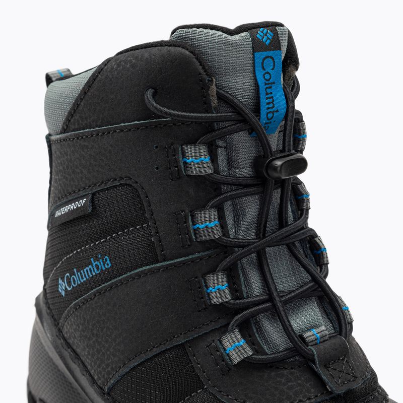 Columbia Rope Tow III WP Boy Kinderschneestiefel schwarz/dunkler Kompass 8