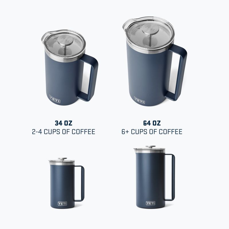 Kaffeebereiter YETI French Press 1 l navy 9