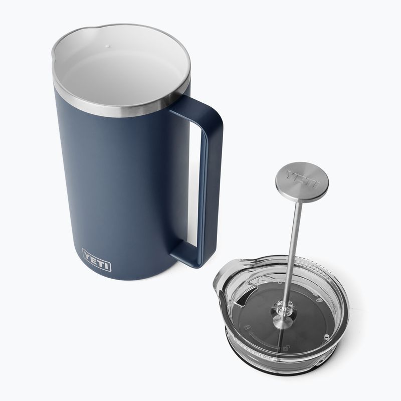 Kaffeebereiter YETI French Press 1,9 l navy 5