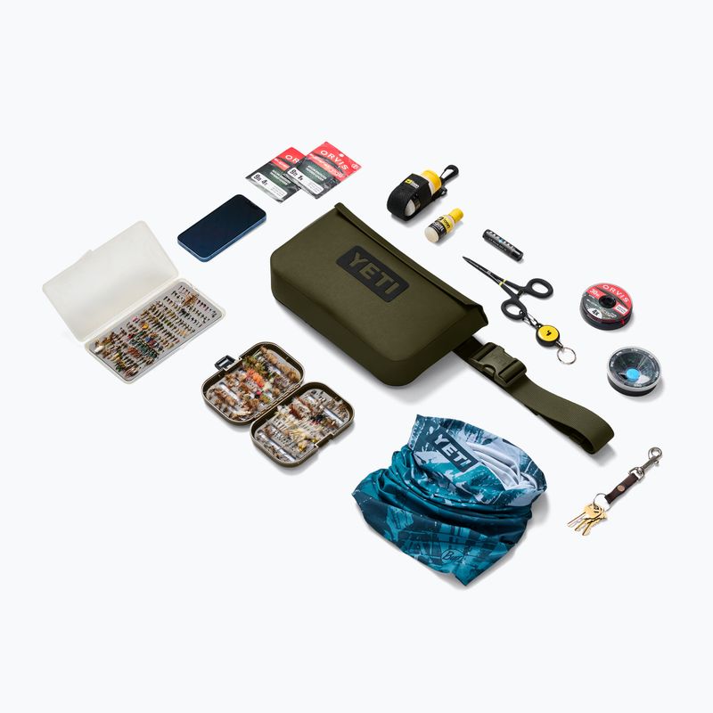 Gürteltasche YETI SideKick Dry 3 l olive 7