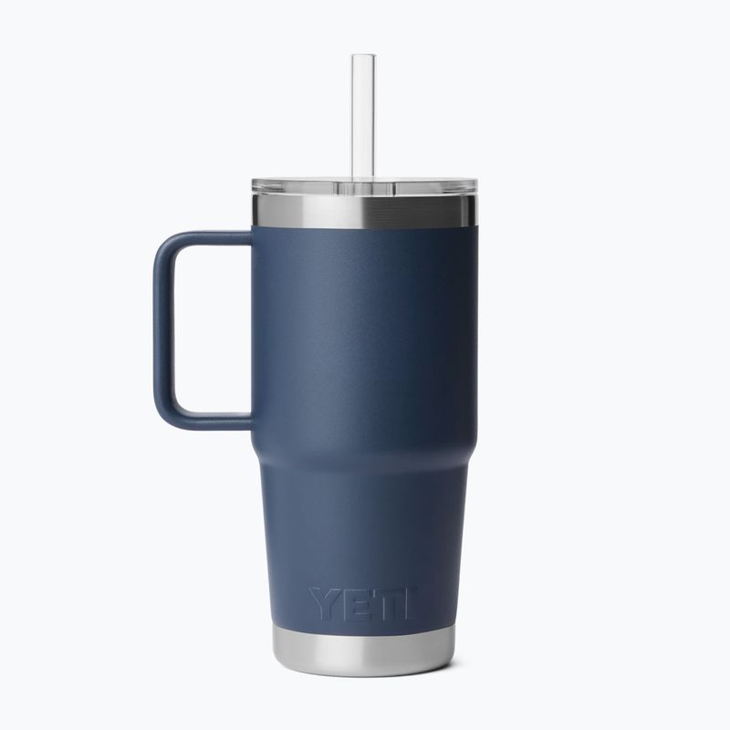 Thermobecher YETI Rambler Straw 739 ml navy 2