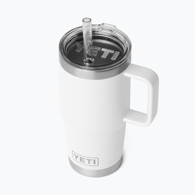 Thermobecher YETI Rambler Straw 739 ml white 3