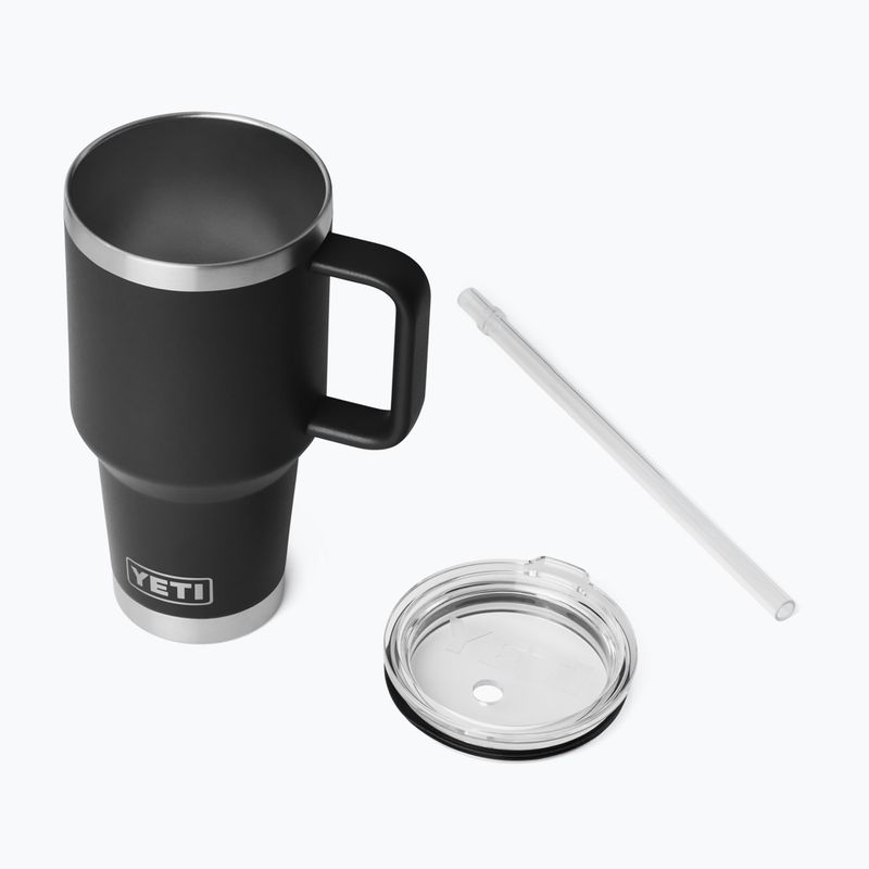 Thermobecher YETI Rambler Straw 1000 ml black 4