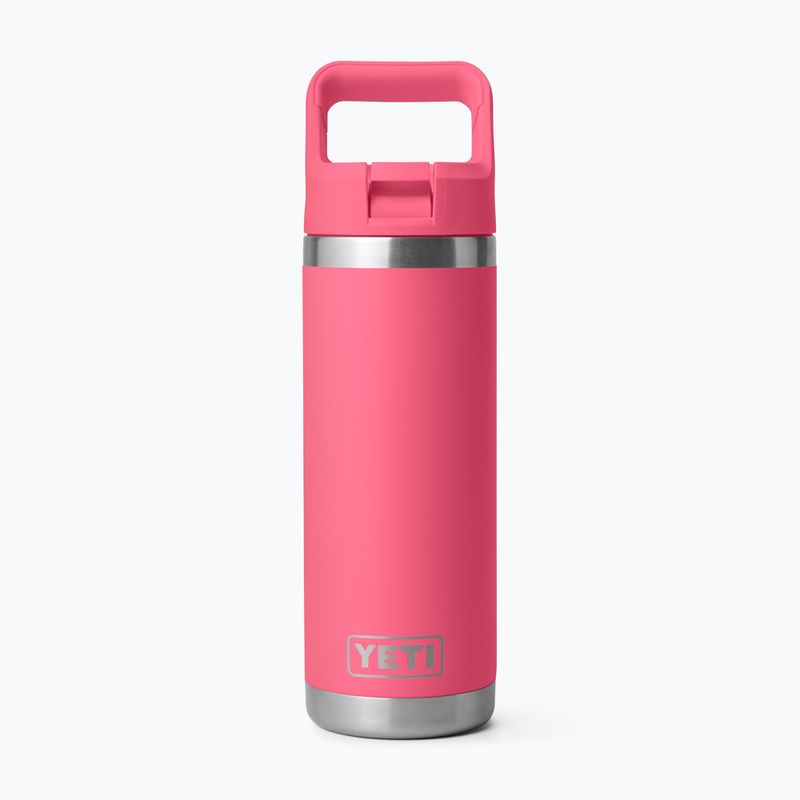 Thermoflasche YETI Rambler C Straw 532 ml tropical pink