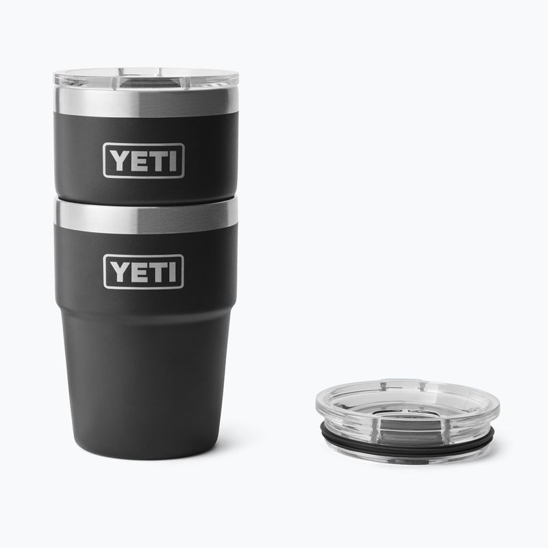 Thermosflasche YETI Rambler Stackable 473 ml black 4