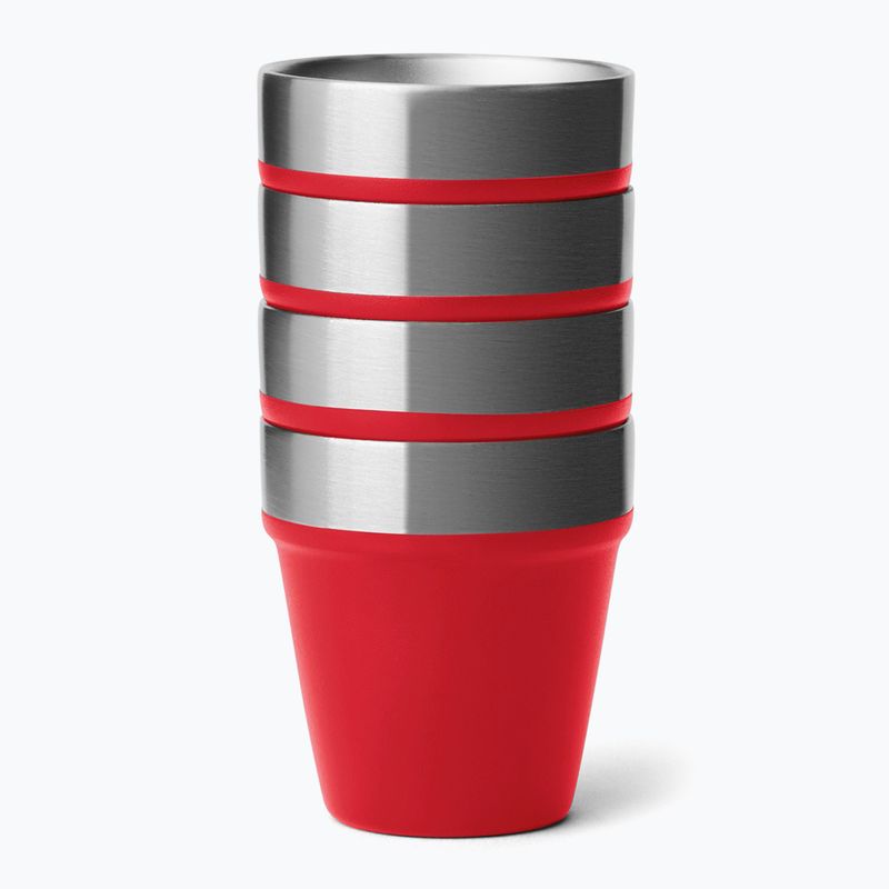 Camping-Schnapsgläser YETI Shot 48 ml 4 pcs. rescue red 3