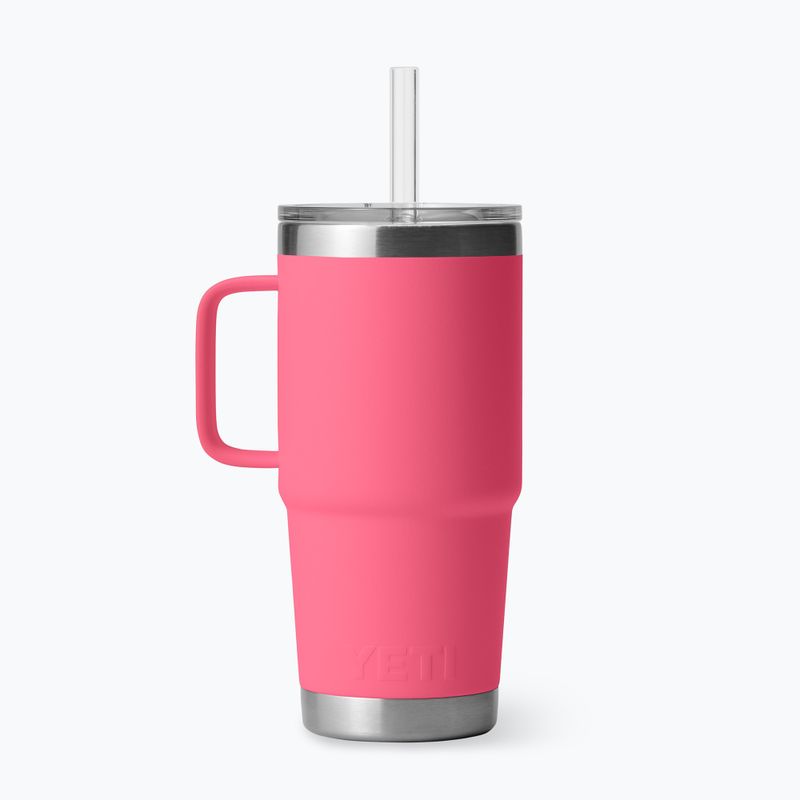 Thermobecher YETI Rambler Straw 739 ml tropical pink 2