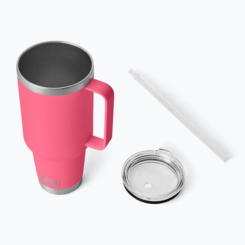 Thermobecher YETI Rambler Straw 1200 ml tropical pink 4