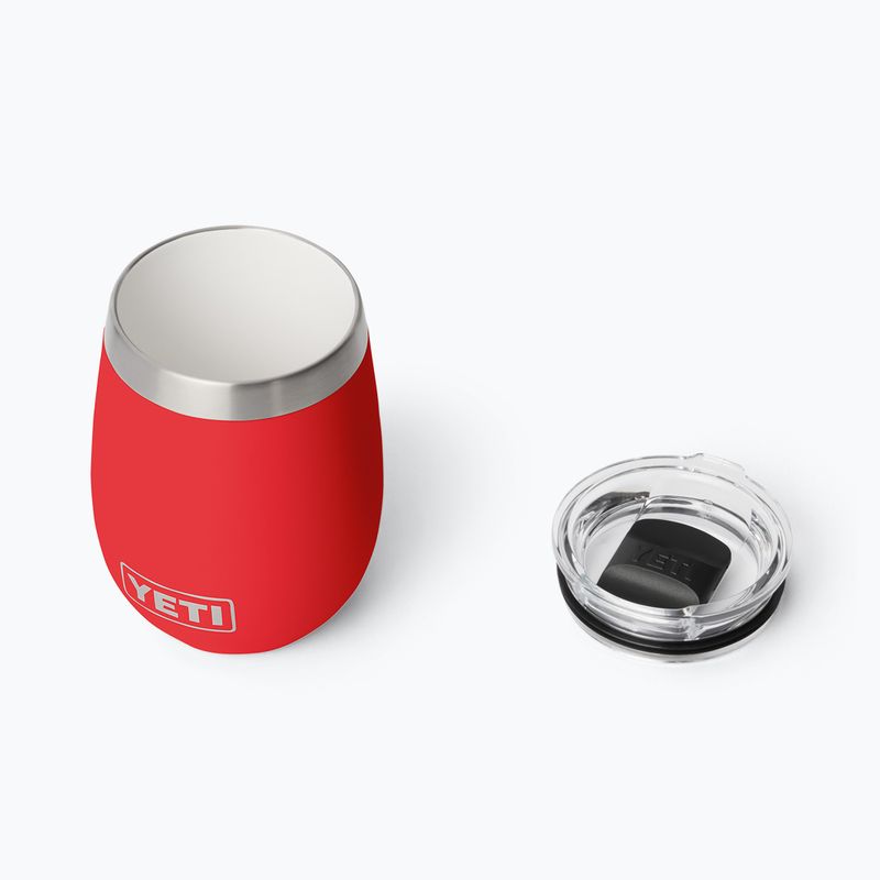 Thermobecher YETI Rambler Wine Tumbler 295 ml rescue red 4